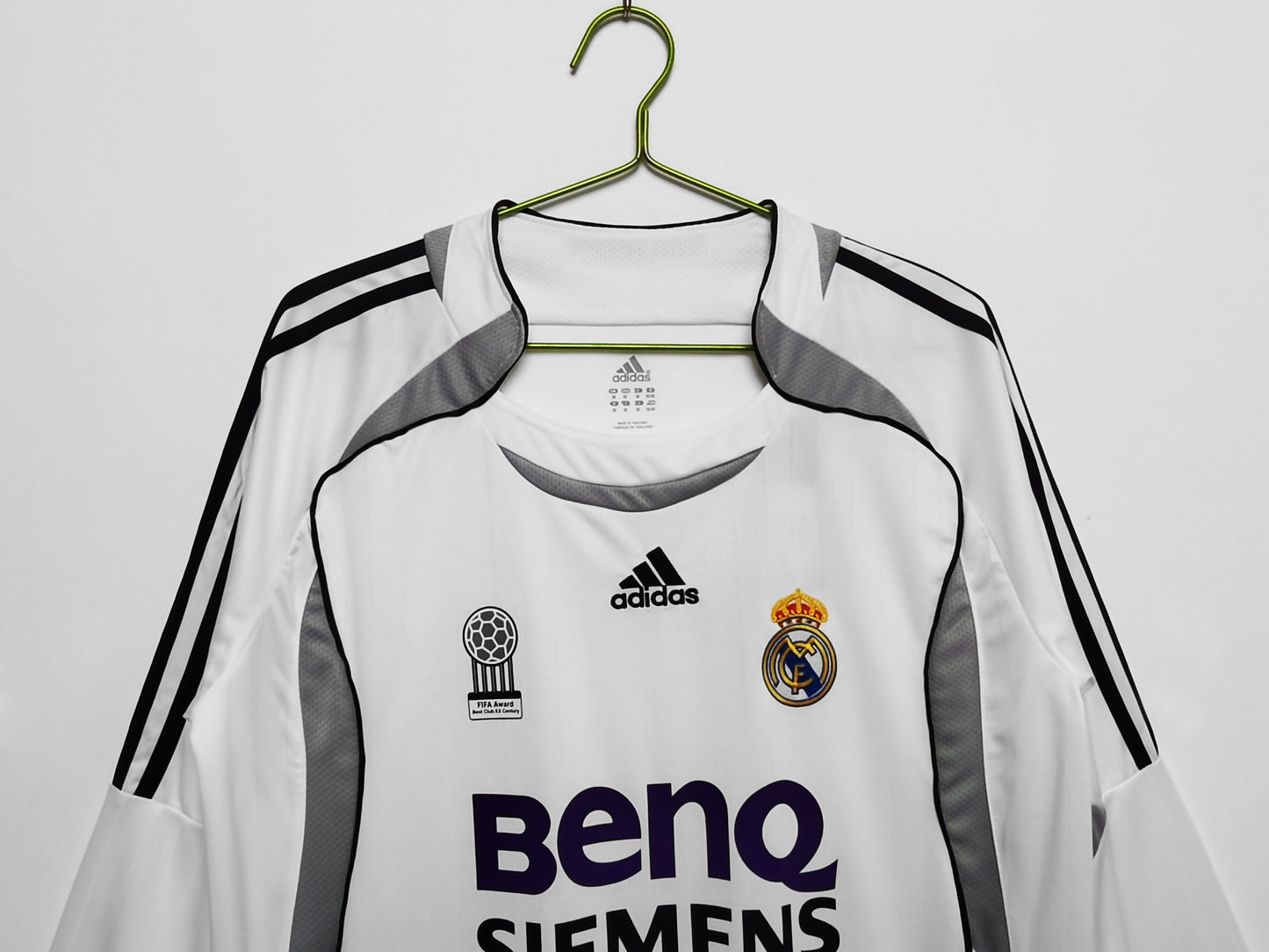 Real Madrid 2006/2007 Home Long Sleeve