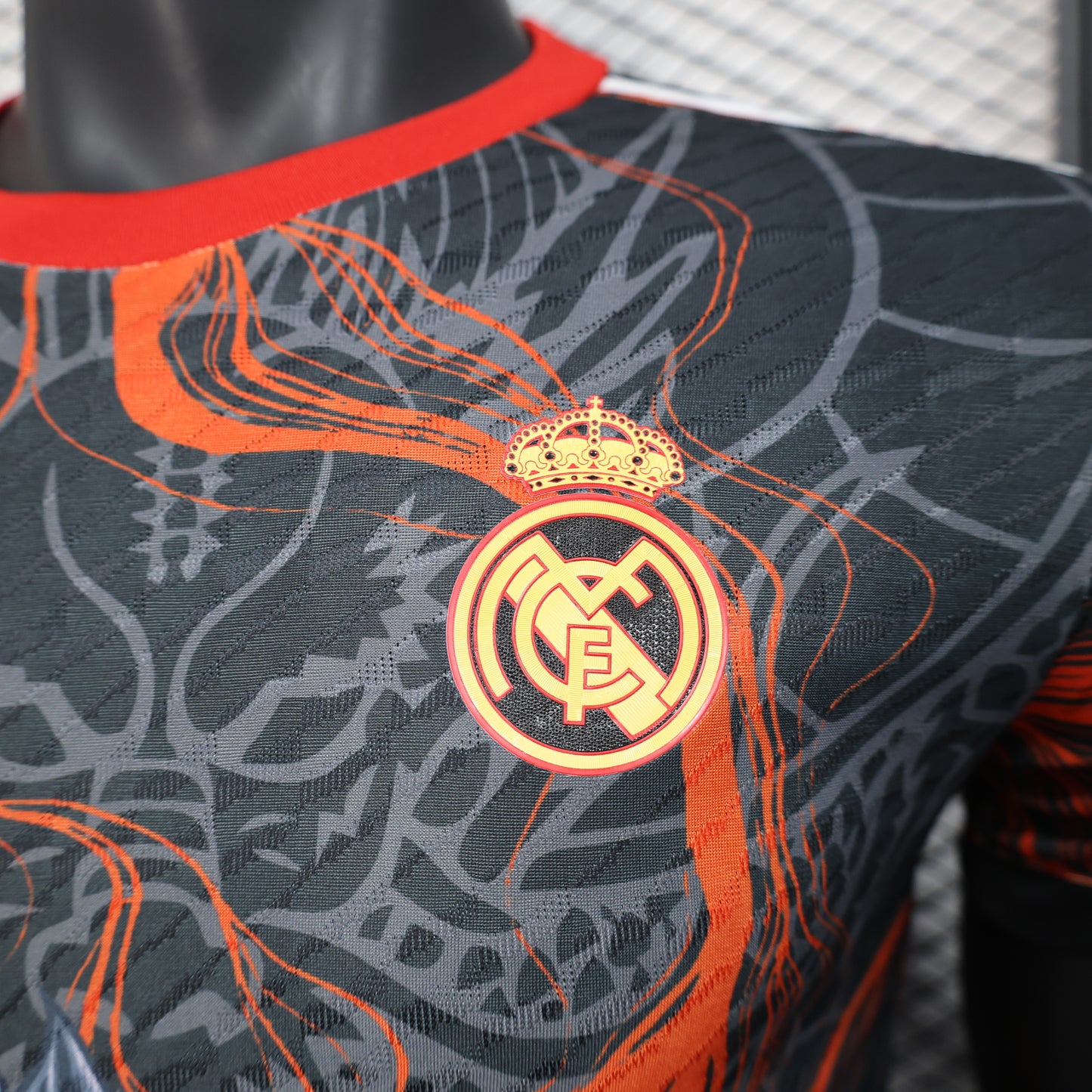Real Madrid Black & Orange Dragon Special Kit