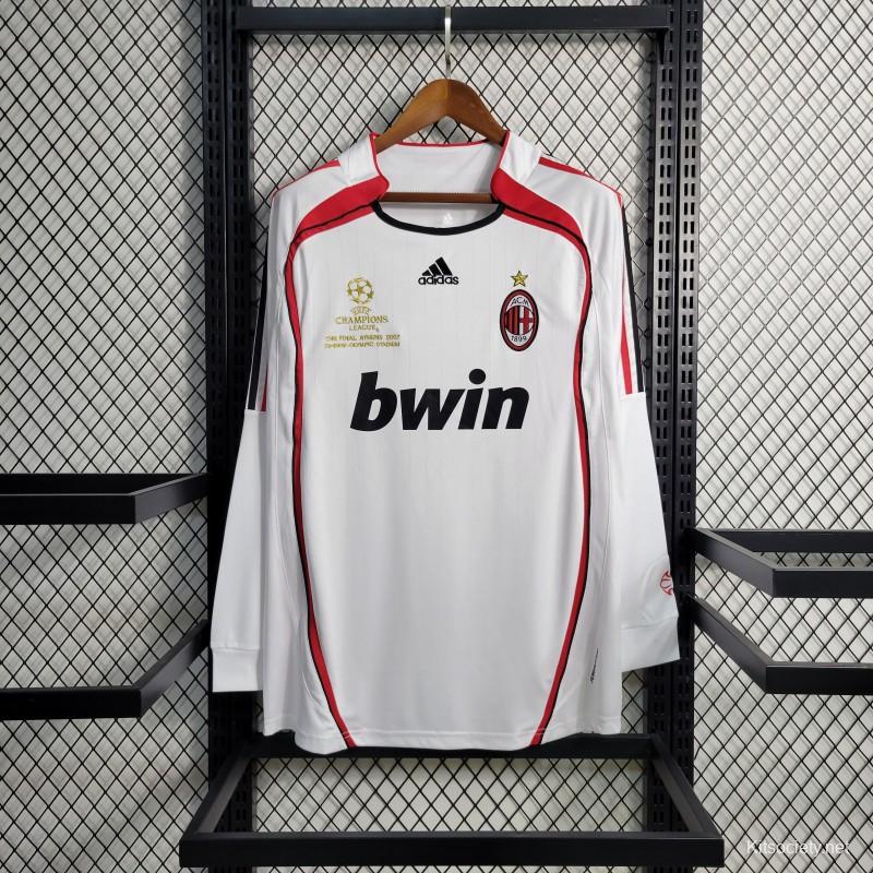 AC Milan 2006-2007 Away Long Sleeve