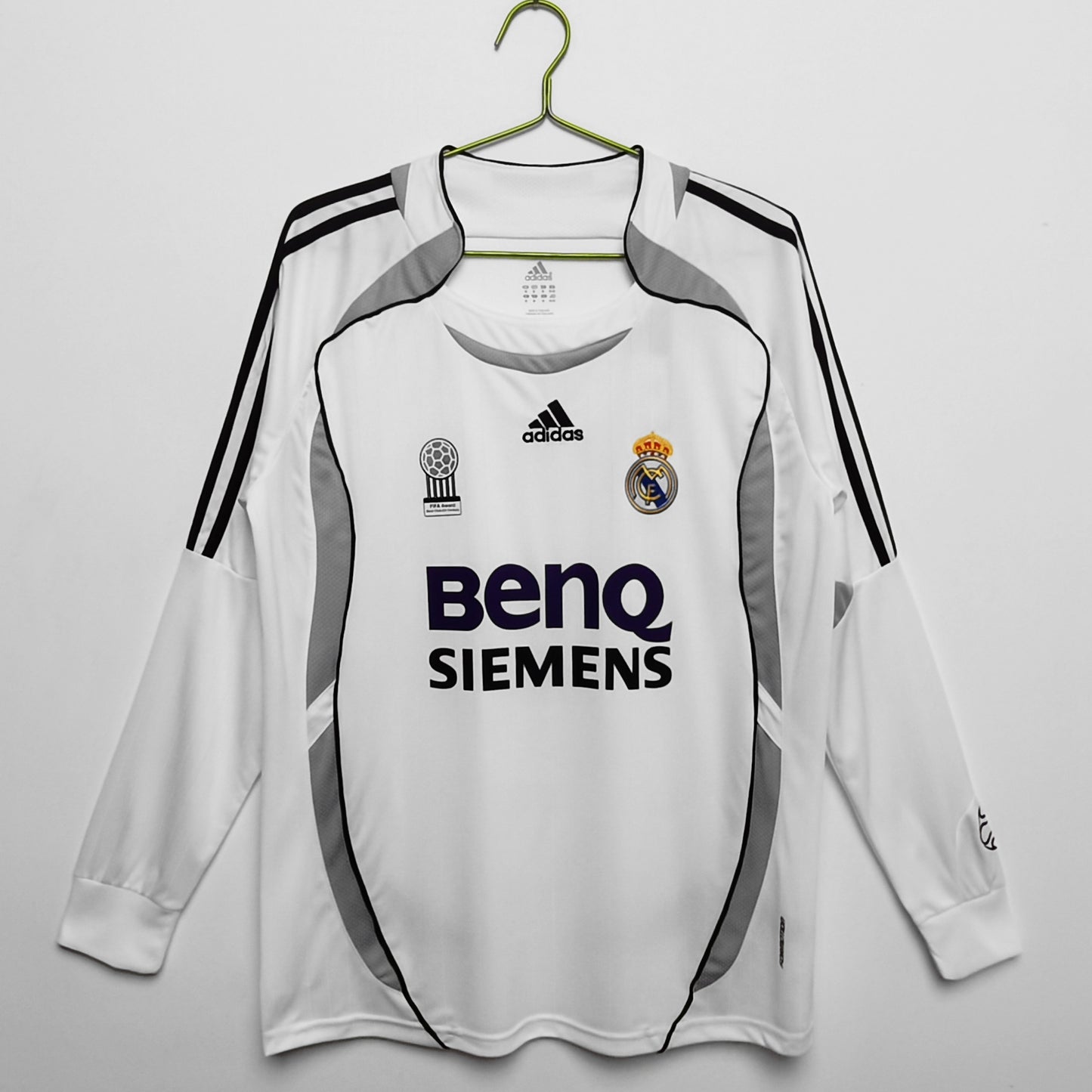 Real Madrid 2006/2007 Home Long Sleeve