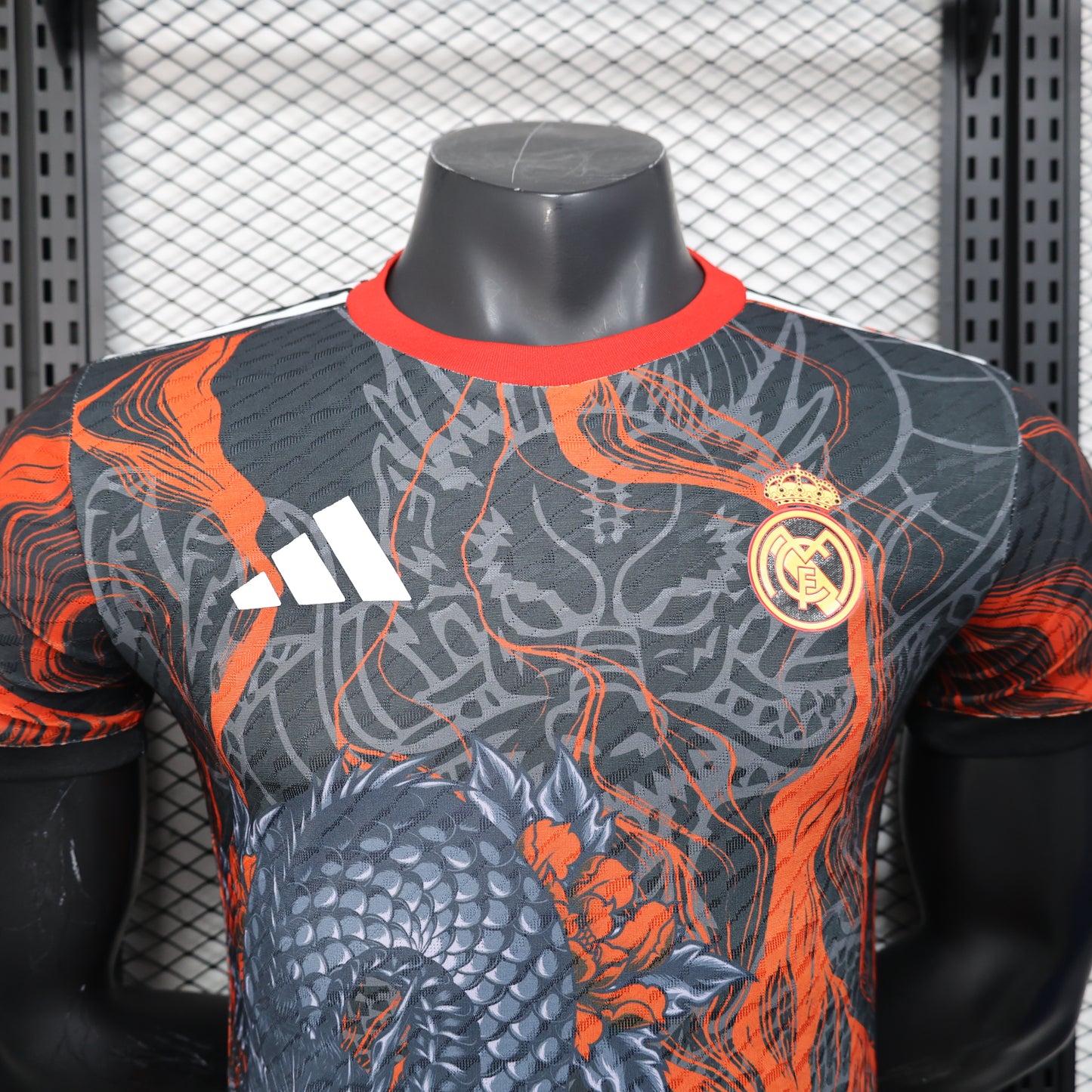 Real Madrid Black & Orange Dragon Special Kit